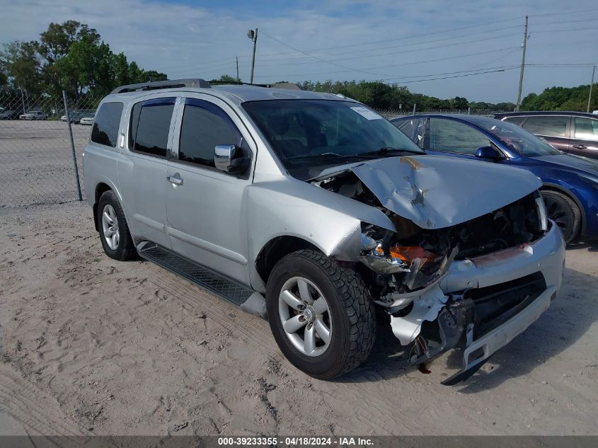 2008 Nissan Armada Se VIN: 5N1BA08D88N630811 Lot: 39233355