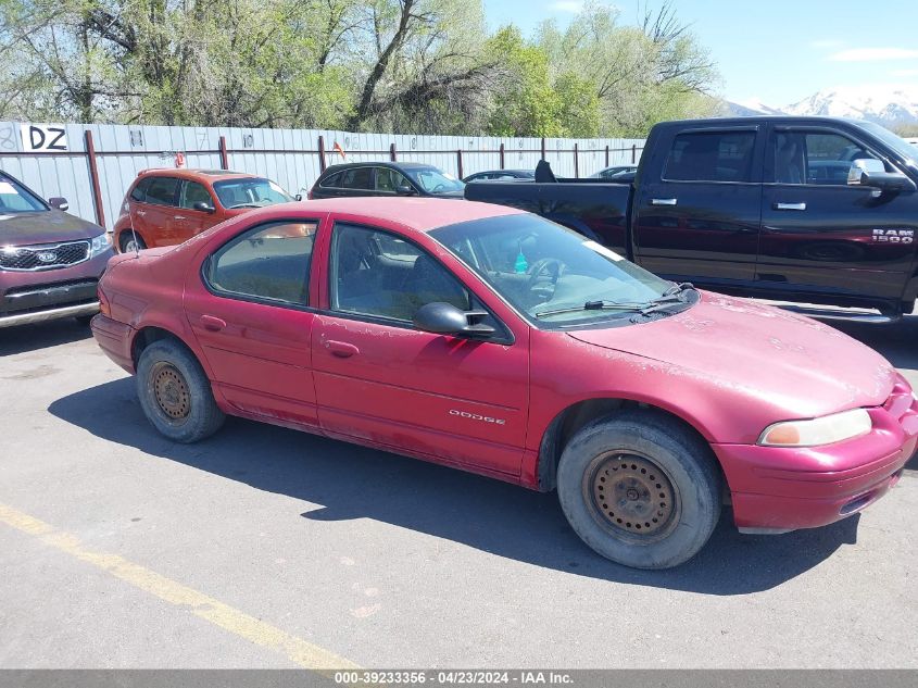 1998 Dodge Stratus VIN: 1B3EJ46X9WN215100 Lot: 39233356