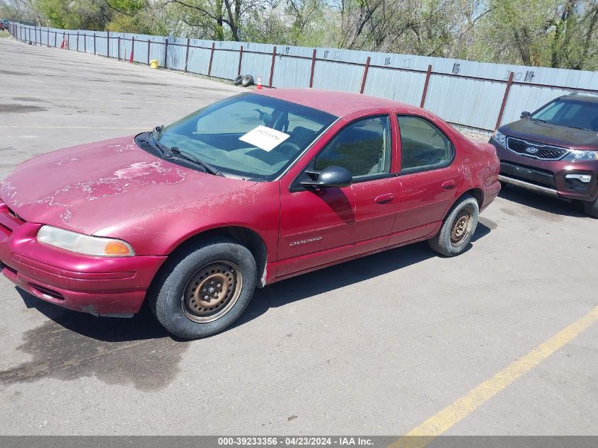 1998 Dodge Stratus VIN: 1B3EJ46X9WN215100 Lot: 39233356