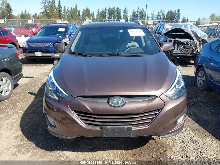 2014 Hyundai Tucson Se VIN: KM8JUCAG6EU789997 Lot: 39233359