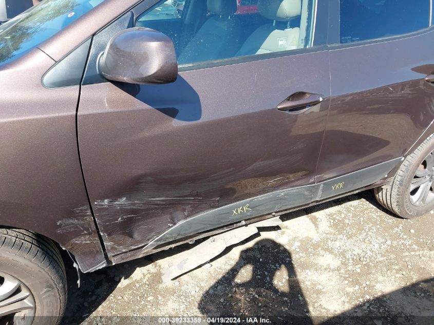 2014 Hyundai Tucson Se VIN: KM8JUCAG6EU789997 Lot: 39233359