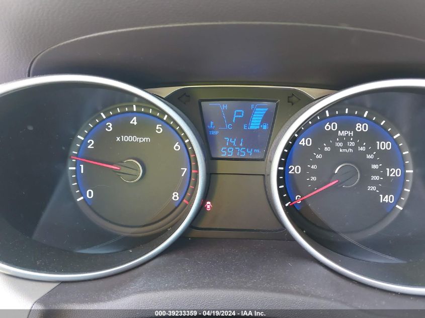 2014 Hyundai Tucson Se VIN: KM8JUCAG6EU789997 Lot: 39233359