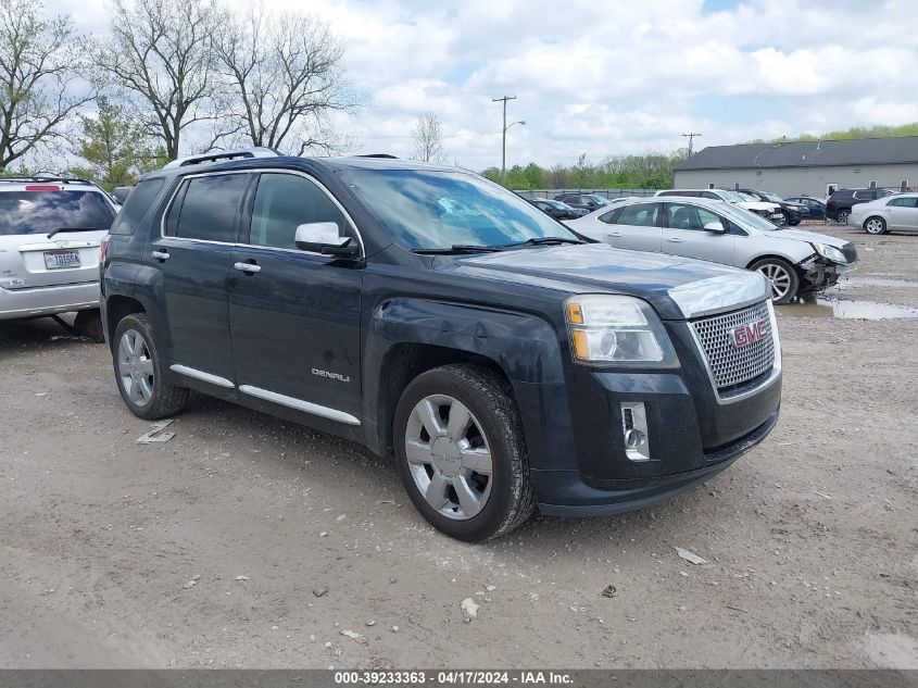 2013 GMC Terrain Denali VIN: 2GKFLZE34D6155158 Lot: 39233363