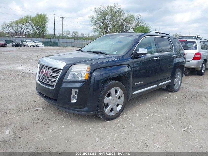 2013 GMC Terrain Denali VIN: 2GKFLZE34D6155158 Lot: 39233363