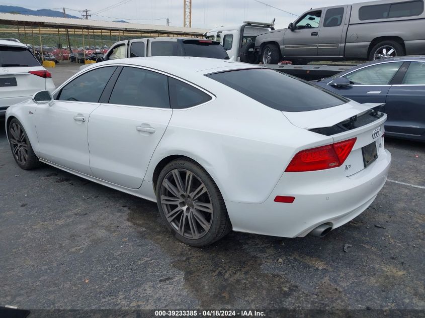 2013 Audi A7 3.0T Premium VIN: WAUYGAFC2DN110401 Lot: 39233385