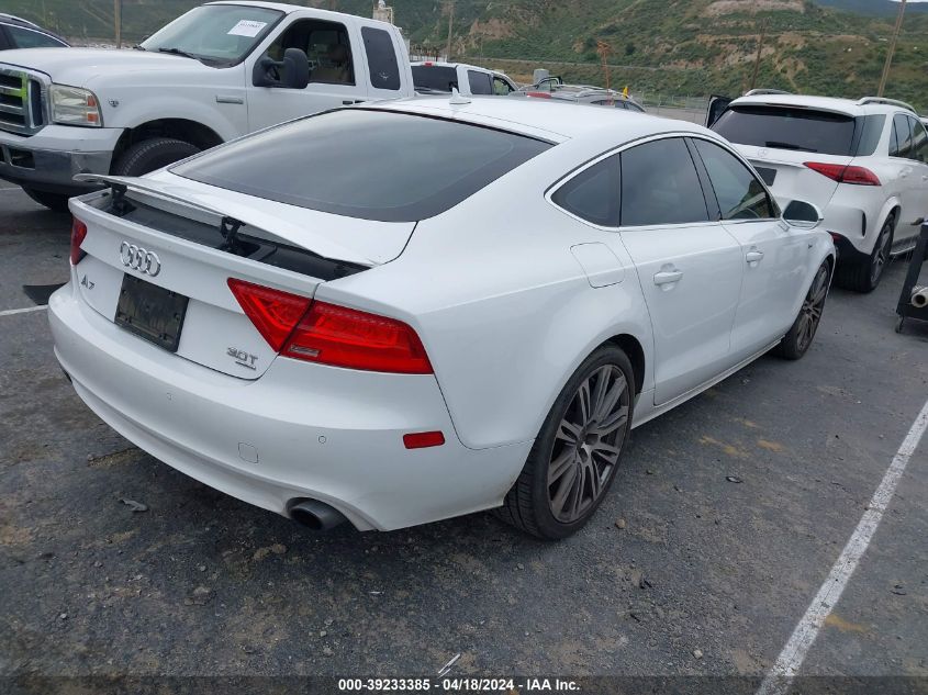 2013 Audi A7 3.0T Premium VIN: WAUYGAFC2DN110401 Lot: 39233385