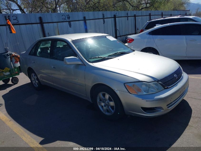 2000 Toyota Avalon Xl VIN: 4T1BF28B5YU080579 Lot: 39233399