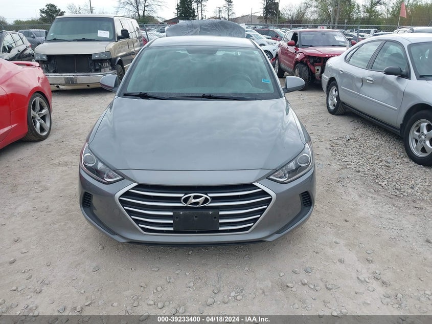 VIN KMHD84LF2JU450952 2018 HYUNDAI ELANTRA SEL/VALUE/LIMITED