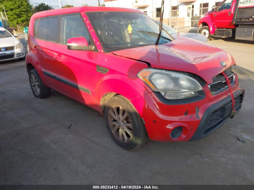 2013 Kia Soul + VIN: KNDJT2A60D7491208 Lot: 39233412