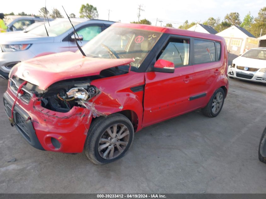 2013 Kia Soul + VIN: KNDJT2A60D7491208 Lot: 39233412