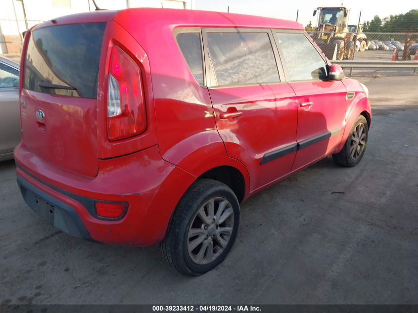 2013 Kia Soul + VIN: KNDJT2A60D7491208 Lot: 39233412