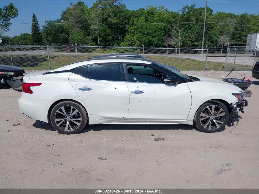 2018 Nissan Maxima 3.5 Platinum VIN: 1N4AA6AP8JC370280 Lot: 39233426