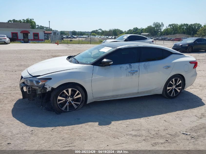 2018 Nissan Maxima 3.5 Platinum VIN: 1N4AA6AP8JC370280 Lot: 39233426