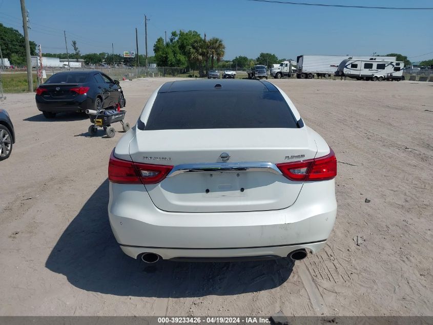 2018 Nissan Maxima 3.5 Platinum VIN: 1N4AA6AP8JC370280 Lot: 39233426