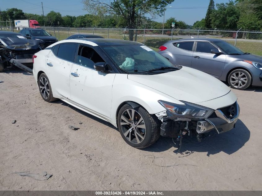 2018 Nissan Maxima 3.5 Platinum VIN: 1N4AA6AP8JC370280 Lot: 39233426