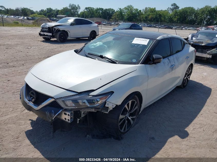 2018 Nissan Maxima 3.5 Platinum VIN: 1N4AA6AP8JC370280 Lot: 39233426