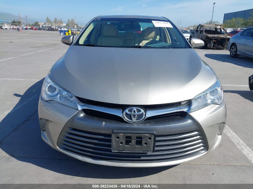 2016 Toyota Camry Xle VIN: 4T1BF1FK8GU576245 Lot: 39233430