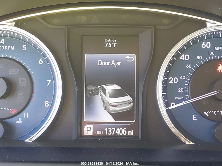 2016 Toyota Camry Xle VIN: 4T1BF1FK8GU576245 Lot: 39233430