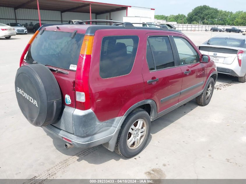 2003 Honda Cr-V Ex VIN: JHLRD78873C015535 Lot: 39233433