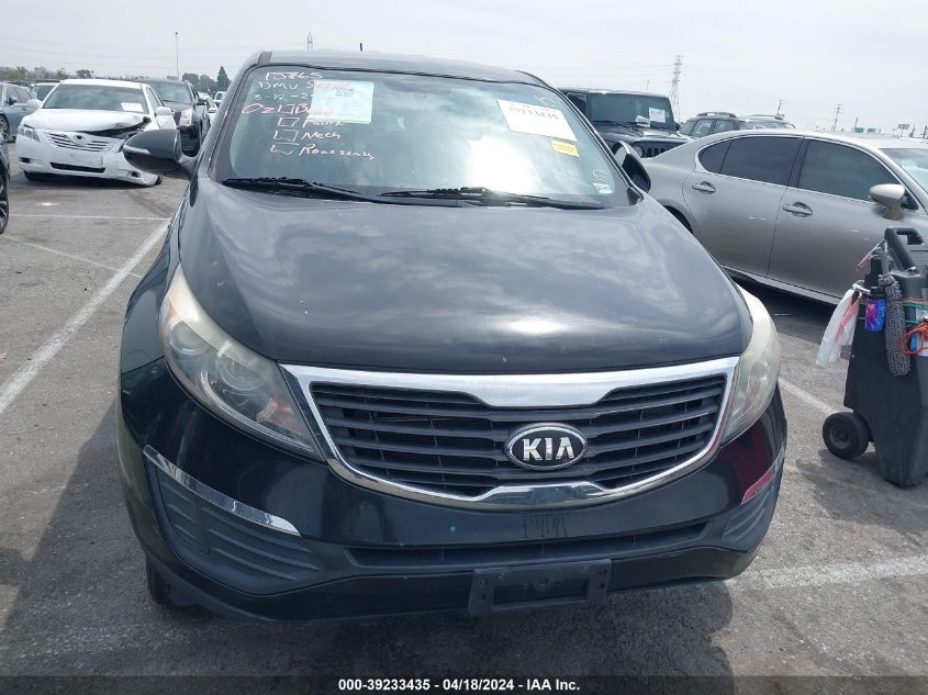 2013 Kia Sportage Lx VIN: KNDPBCA21D7412497 Lot: 39233435