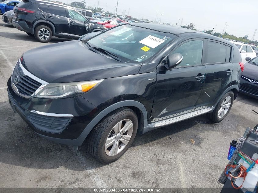 2013 Kia Sportage Lx VIN: KNDPBCA21D7412497 Lot: 39233435