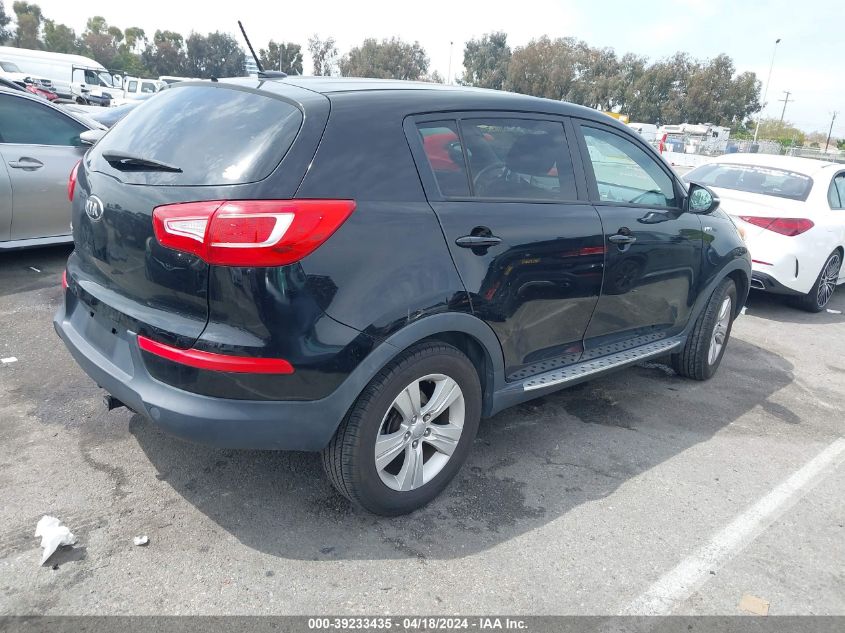 2013 Kia Sportage Lx VIN: KNDPBCA21D7412497 Lot: 39233435