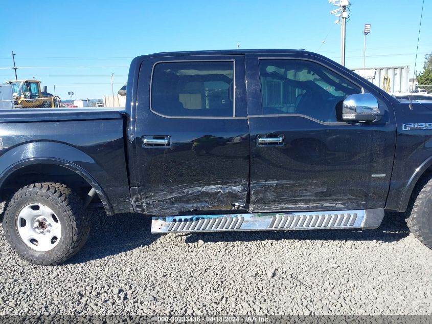 2017 Ford F-150 Lariat VIN: 1FTEW1EG7HFB89819 Lot: 39233438