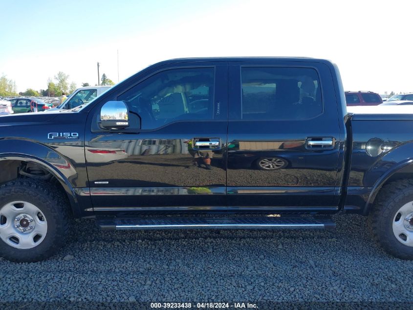 2017 Ford F-150 Lariat VIN: 1FTEW1EG7HFB89819 Lot: 39233438