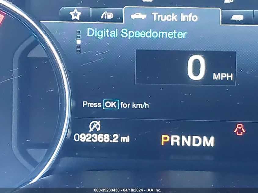 2017 Ford F-150 Lariat VIN: 1FTEW1EG7HFB89819 Lot: 39233438