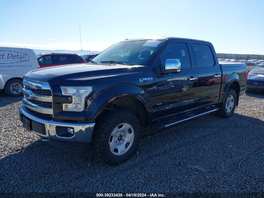 2017 Ford F-150 Lariat VIN: 1FTEW1EG7HFB89819 Lot: 39233438