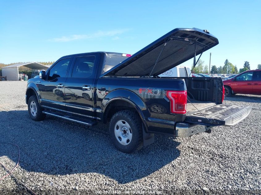 2017 Ford F-150 Lariat VIN: 1FTEW1EG7HFB89819 Lot: 39233438