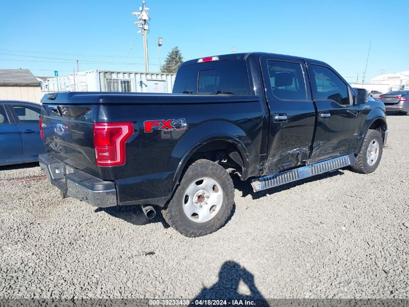 2017 Ford F-150 Lariat VIN: 1FTEW1EG7HFB89819 Lot: 39233438