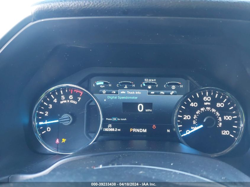 2017 Ford F-150 Lariat VIN: 1FTEW1EG7HFB89819 Lot: 39233438