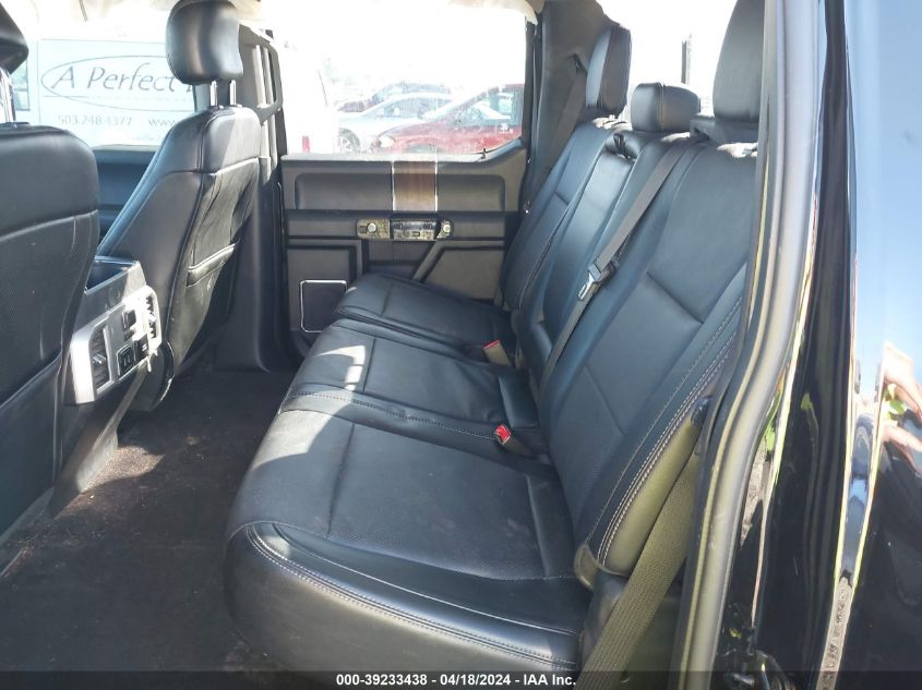 2017 Ford F-150 Lariat VIN: 1FTEW1EG7HFB89819 Lot: 39233438