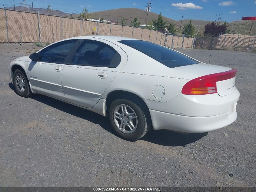 1999 Dodge Intrepid VIN: 2B3HD46R4XH543718 Lot: 39233464