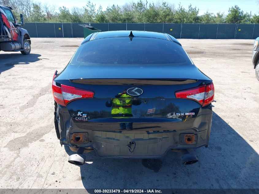 2012 Kia Optima Sx VIN: 5XXGR4A62CG001619 Lot: 39233479