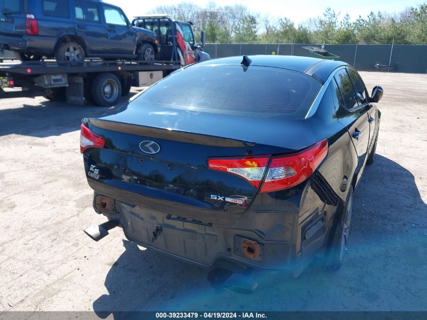 2012 Kia Optima Sx VIN: 5XXGR4A62CG001619 Lot: 39233479