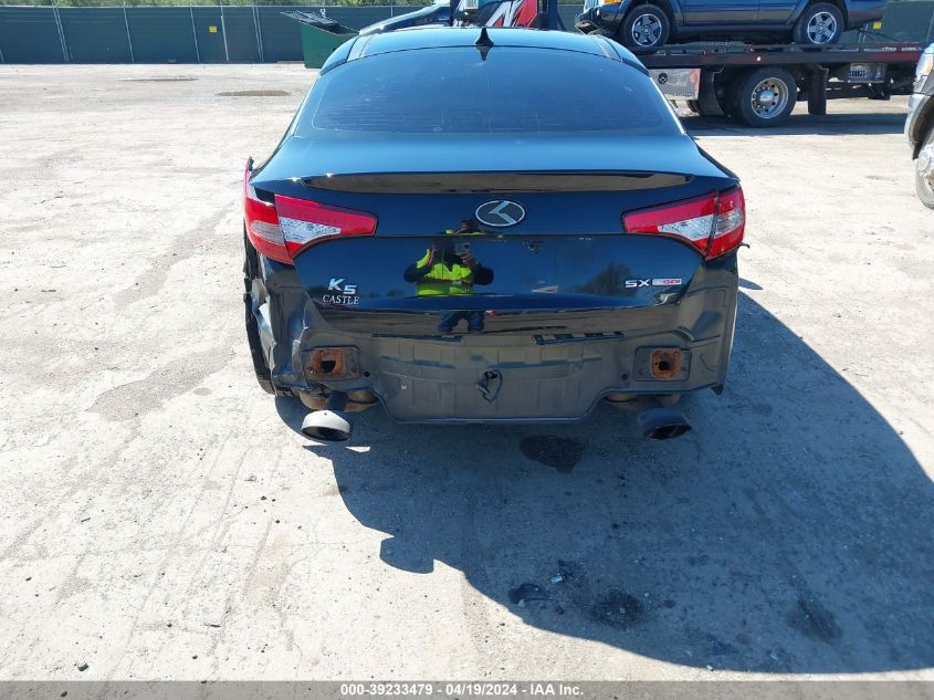 2012 Kia Optima Sx VIN: 5XXGR4A62CG001619 Lot: 39233479