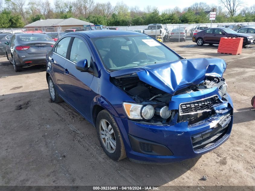 2014 Chevrolet Sonic Lt Auto VIN: 1G1JC5SH1E4226603 Lot: 39233481