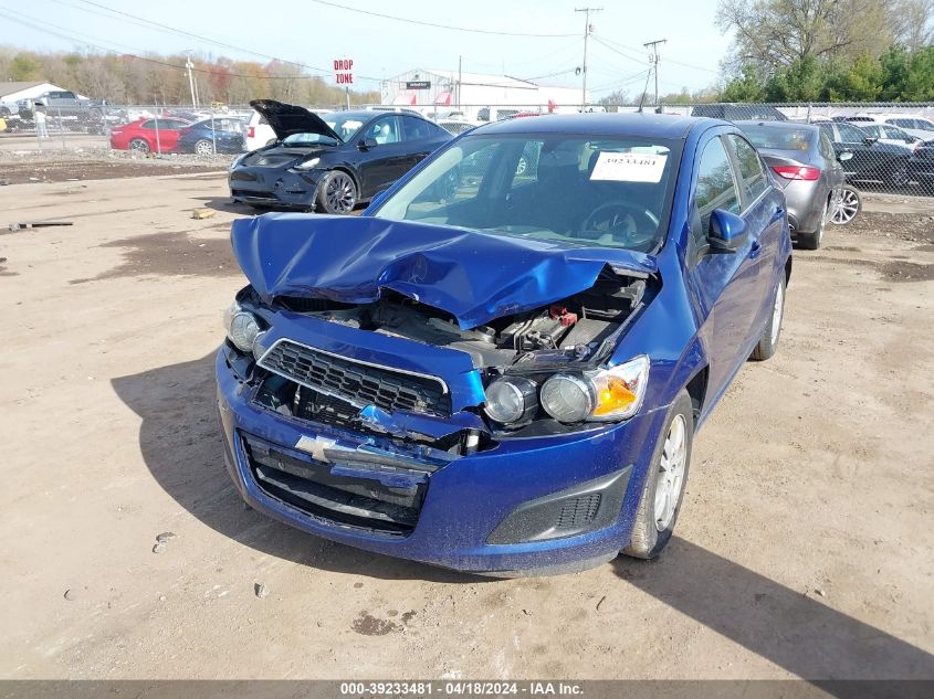 2014 Chevrolet Sonic Lt Auto VIN: 1G1JC5SH1E4226603 Lot: 39233481