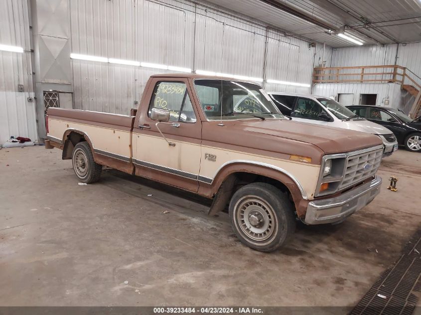 1986 Ford F150 VIN: 1FTDF15Y8GPB95898 Lot: 39233484