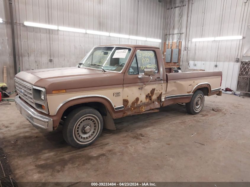 1986 Ford F150 VIN: 1FTDF15Y8GPB95898 Lot: 39233484