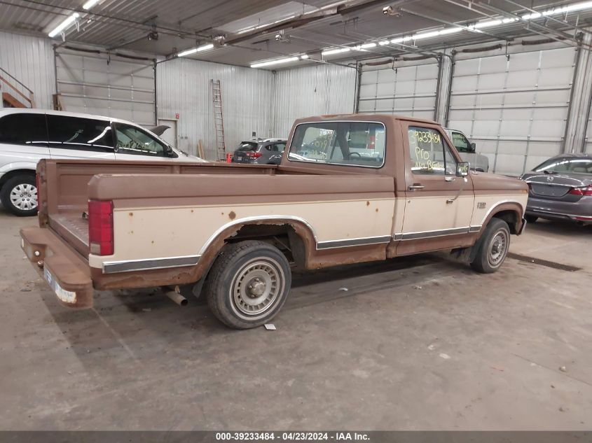 1986 Ford F150 VIN: 1FTDF15Y8GPB95898 Lot: 39233484