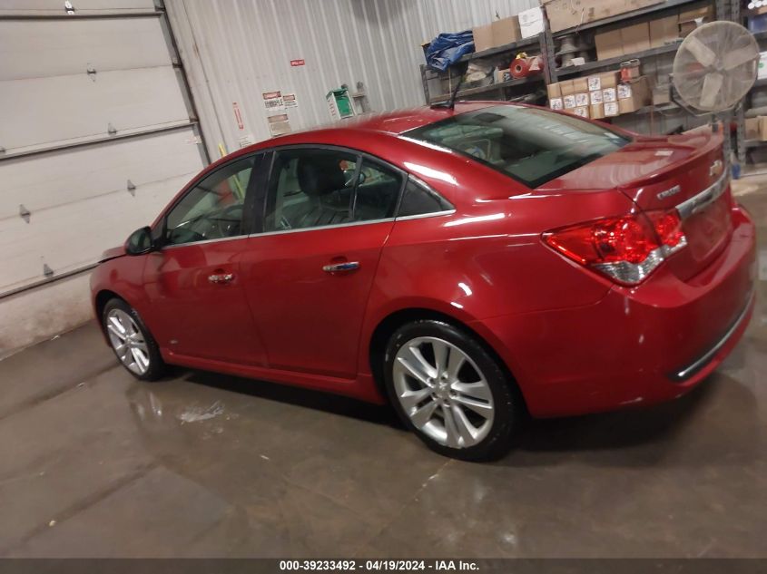 2012 Chevrolet Cruze Ltz VIN: 1G1PH5SC4C7211573 Lot: 39233492