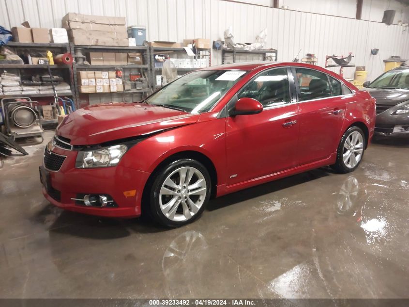 2012 Chevrolet Cruze Ltz VIN: 1G1PH5SC4C7211573 Lot: 39233492