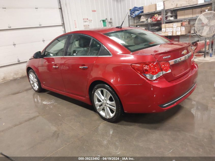 2012 Chevrolet Cruze Ltz VIN: 1G1PH5SC4C7211573 Lot: 39233492