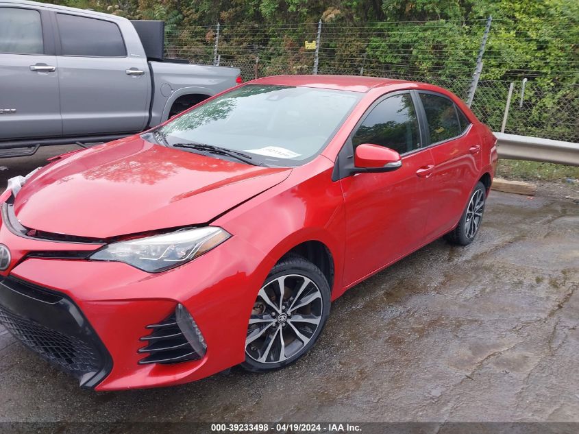 2017 Toyota Corolla Se VIN: 5YFBURHE5HP678729 Lot: 39233498