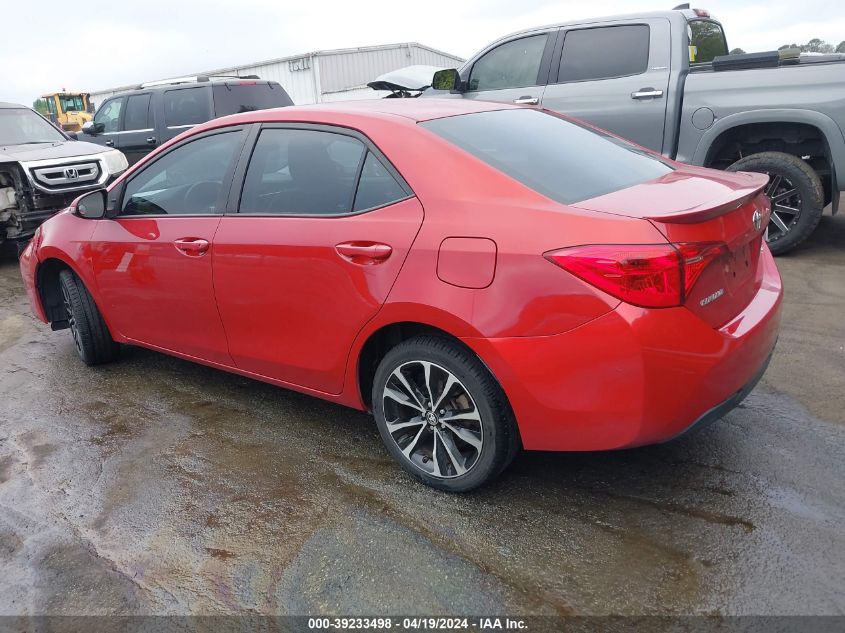 2017 Toyota Corolla Se VIN: 5YFBURHE5HP678729 Lot: 39233498