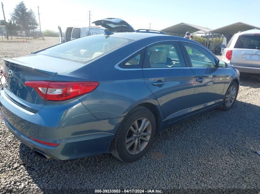 2015 Hyundai Sonata Se VIN: 5NPE24AF6FH226940 Lot: 39233503