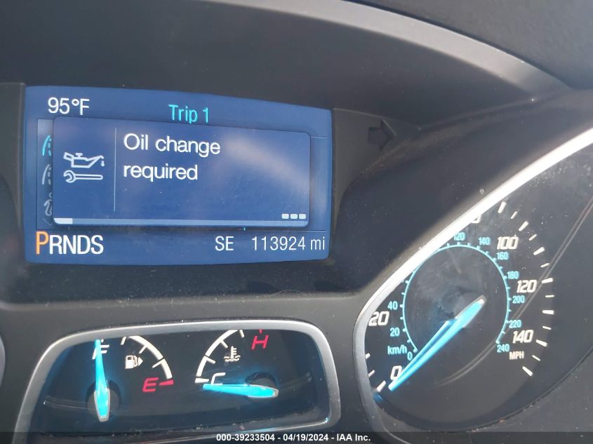 2014 Ford Escape S VIN: 1FMCU0F76EUD18352 Lot: 39233504